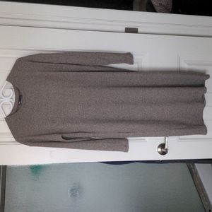 Zara Ribknit Sweater Dress, Medium